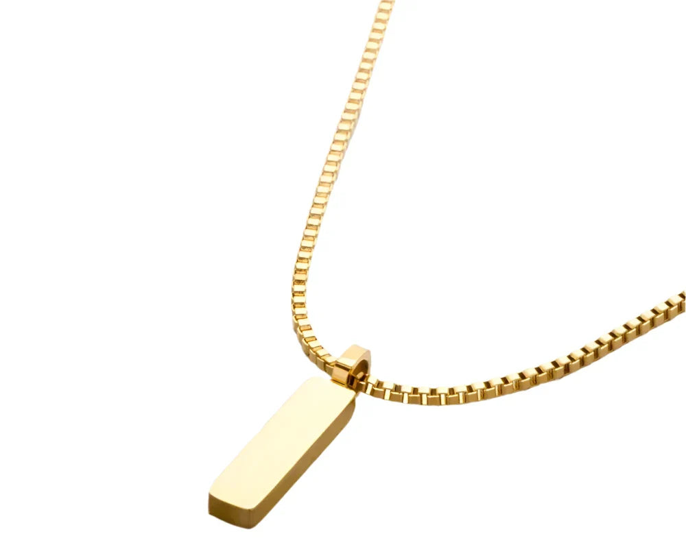 Colar Padlock Golden