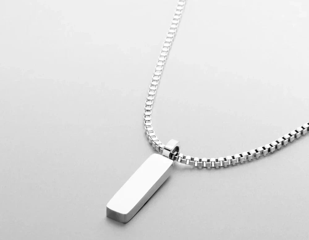 Colar Padlock Silver