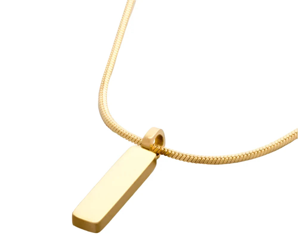 Colar Padlock Golden
